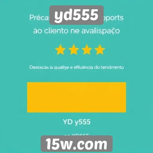 Avaliação de suporte ao cliente no yd555