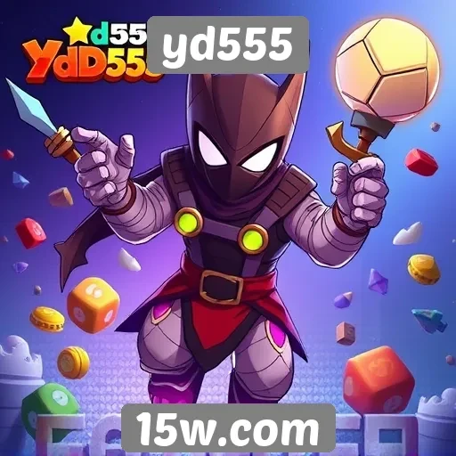 diversidade de jogos disponíveis no site yd555