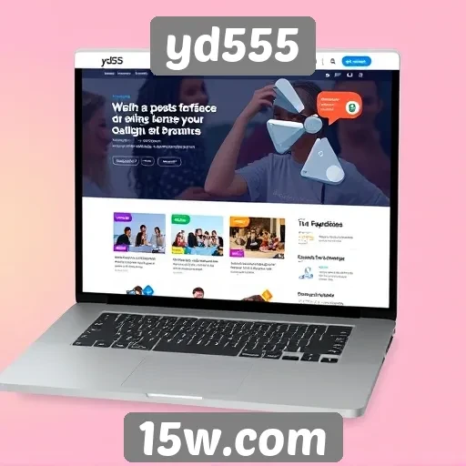 análise da interface do usuário do site yd555